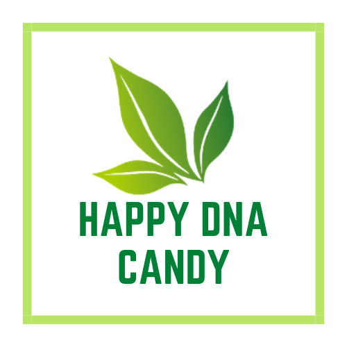 Happy DNA candy logo